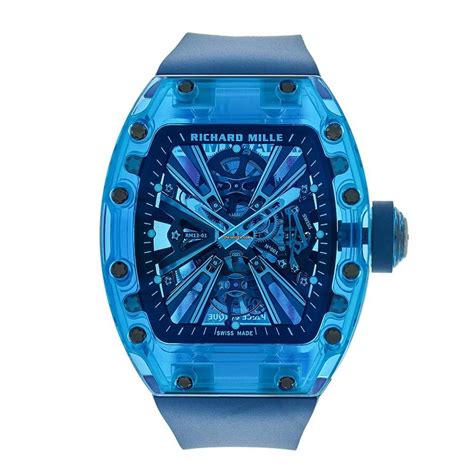 richard mille saphir bleu|richard mille sapphire.